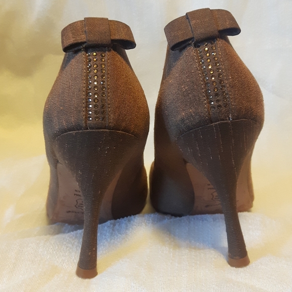 Nina Peep Toe Heels - Picture 2 of 4